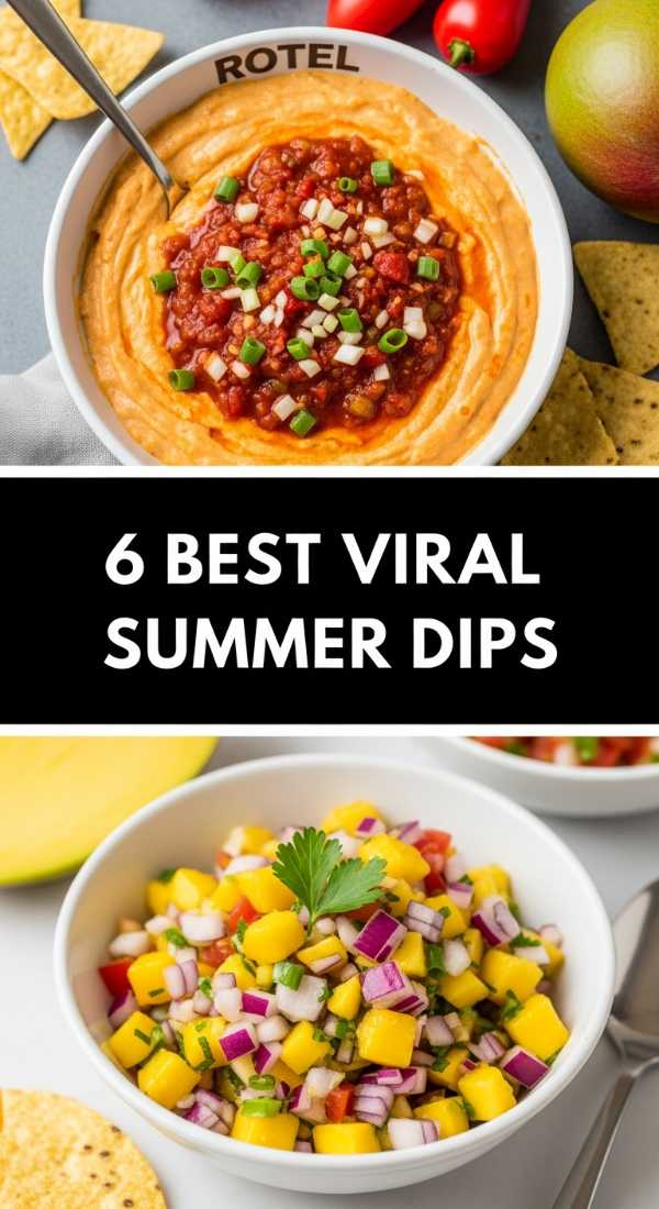 6 Viral Summer Dips For Every Party 6a043fec55c18