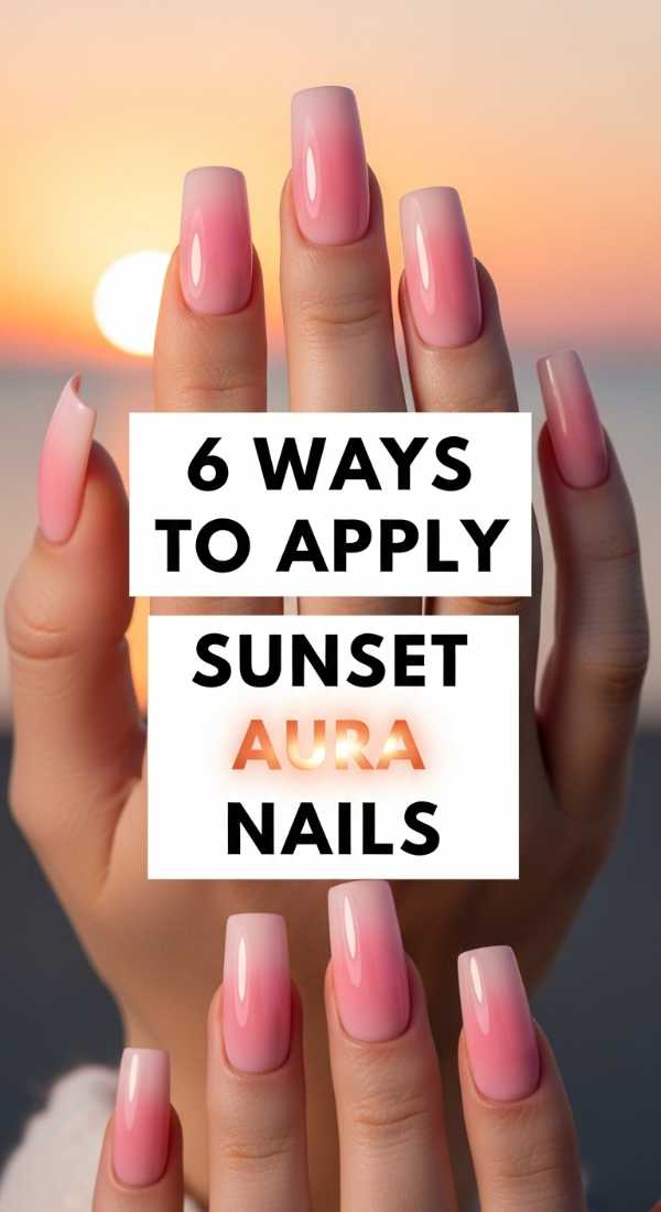6 Ways To Apply Sunset Aura Nails 6a0599b67cdb2