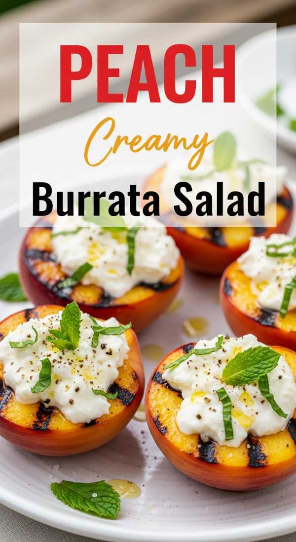 6 Ways To Grill Peach And Burrata Salad 69f45150f33b3