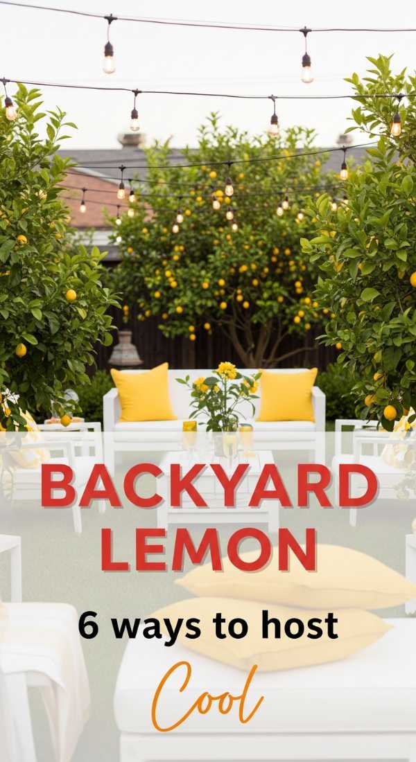 6 Ways To Host A Backyard Lemon Bash 6a0213c139887