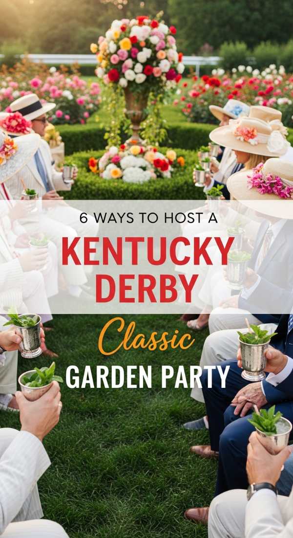 6 Ways To Host A Kentucky Derby Garden Party 6a0313236ae24