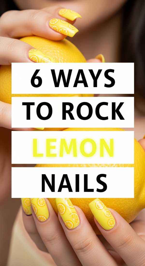 The 2026 Nail Edit: From High-Tech Chrome to Nature-Inspired Knits 6 Ways To Rock Lemon Nails 6a05a14874d30