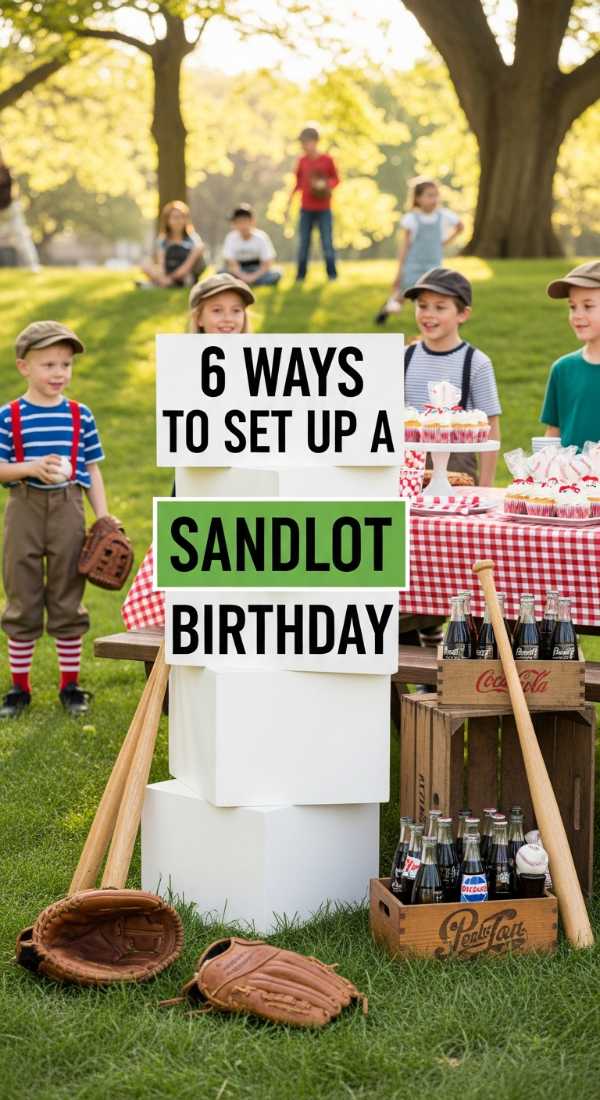 Summer Birthday Magic: Your Go-To Guide for Outdoor Fun 6 Ways To Set Up A Sandlot Birthday 6a0de755995e7