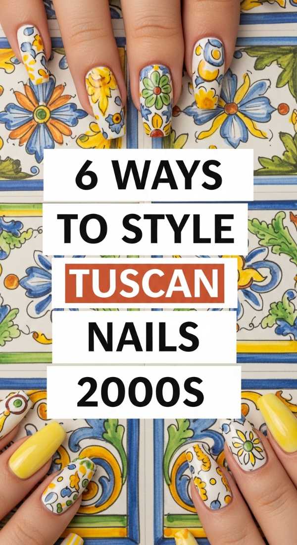 From Chrome to 3D: Your Complete 2026 Nail Art Encyclopedia 6 Ways To Style Tuscan Nails 2000s 69ff5968de39e