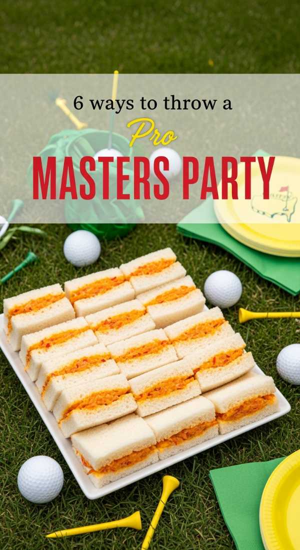 6 Ways To Throw A Masters Golf Party 69f7254169036