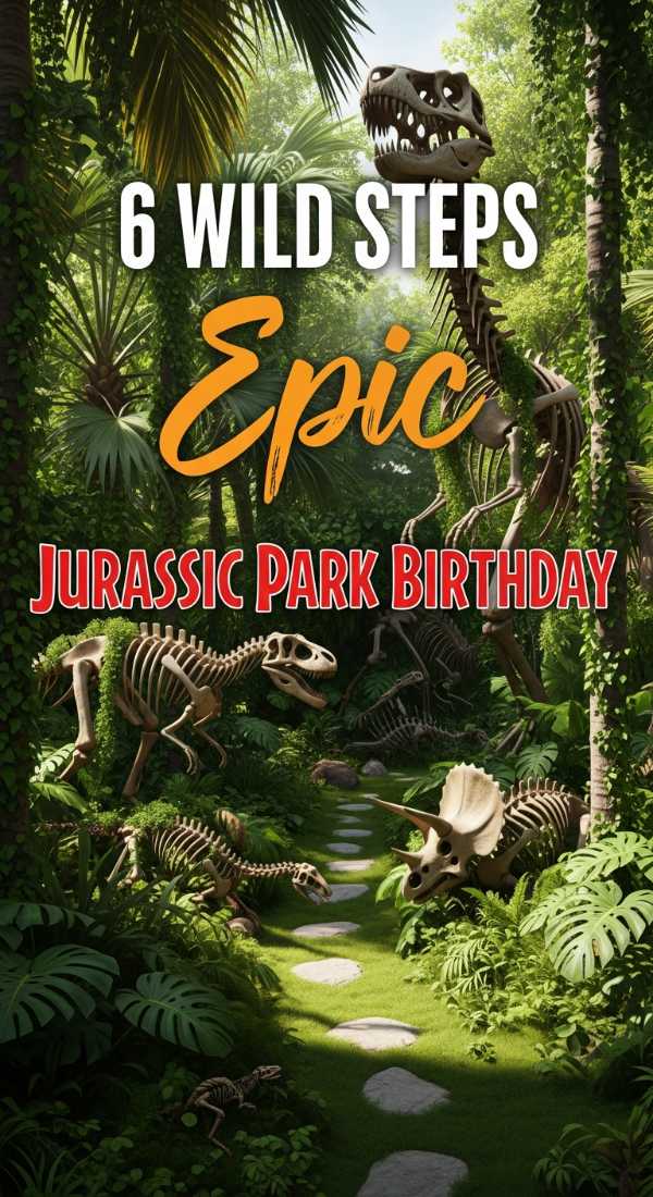 6 Wild Steps For An Epic Jurassic Park Birthday 69f86c6ac7e04