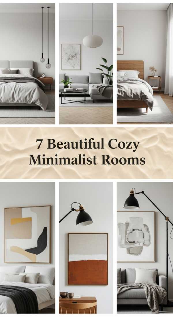 7 Beautiful Cozy Minimalist Rooms 6a0ea15bc40f7
