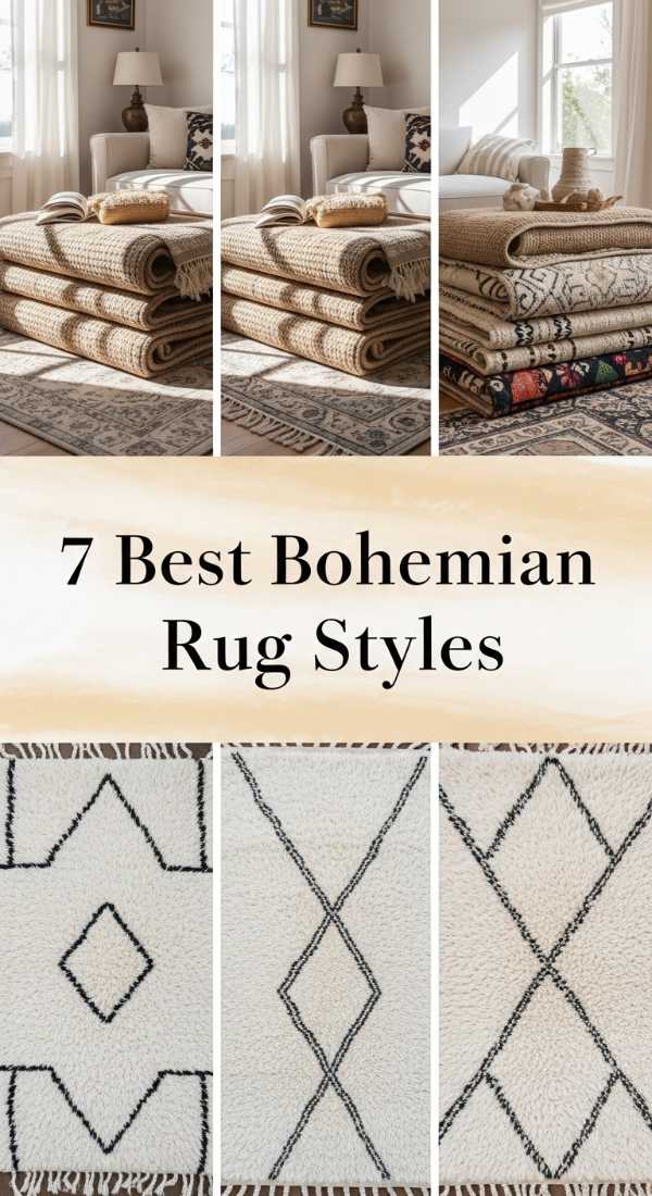 From Desert Dreams to City Living: Mastering the Modern Organic Look 7 Best Bohemian Rug Styles 6a0ea7e53685f
