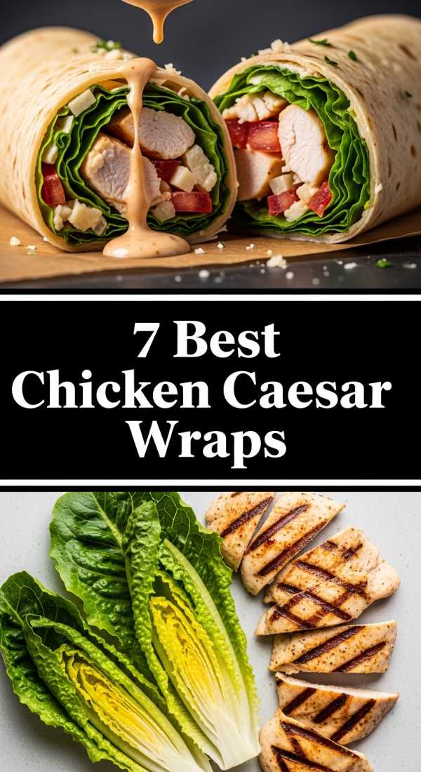 7 Best Chicken Caesar Wraps Recipes Ever 6a0311abee53a