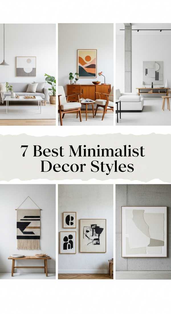 Cozy Minimalism: How to Master the 'Less is More' Vibe 7 Best Minimalist Decor Styles 6a1b23aac1a4c