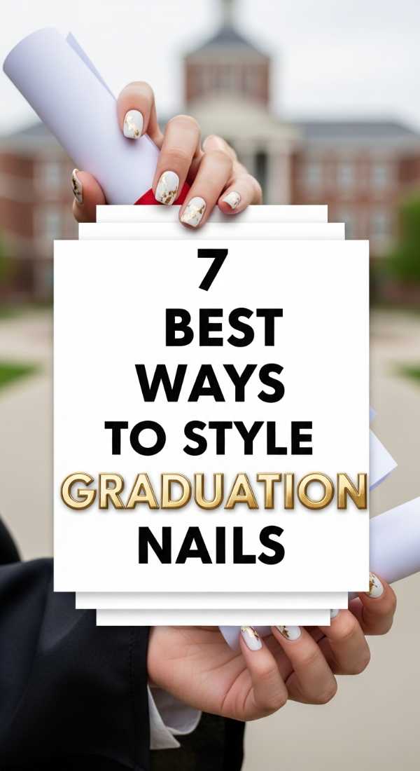 7 Best Ways To Style Graduation Nails 6a05a11d89c95