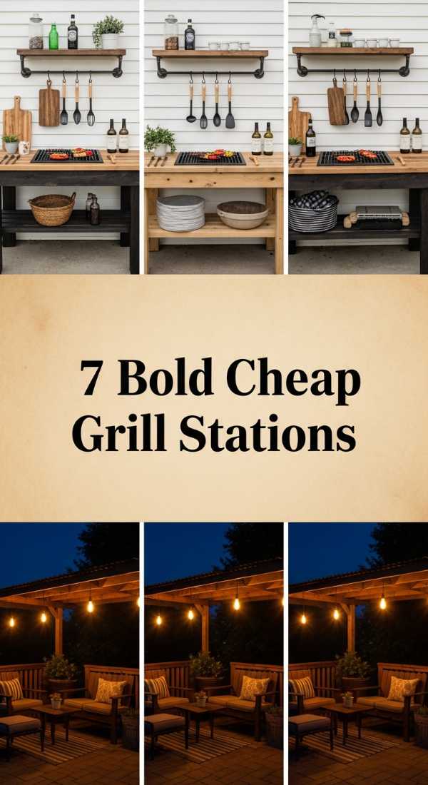 The Ultimate DIY Guide to Creating Your Dreamy Outdoor Living Room 7 Bold Cheap Grill Stations 69fb0503659b6