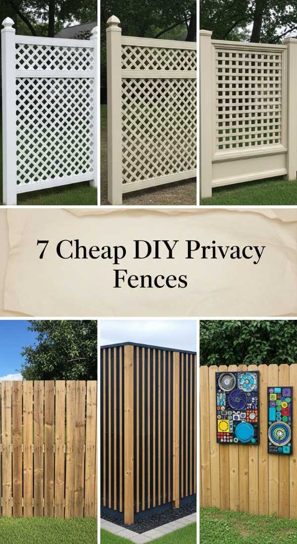 7 Cheap Diy Privacy Fences 6a04b3c66d4fd