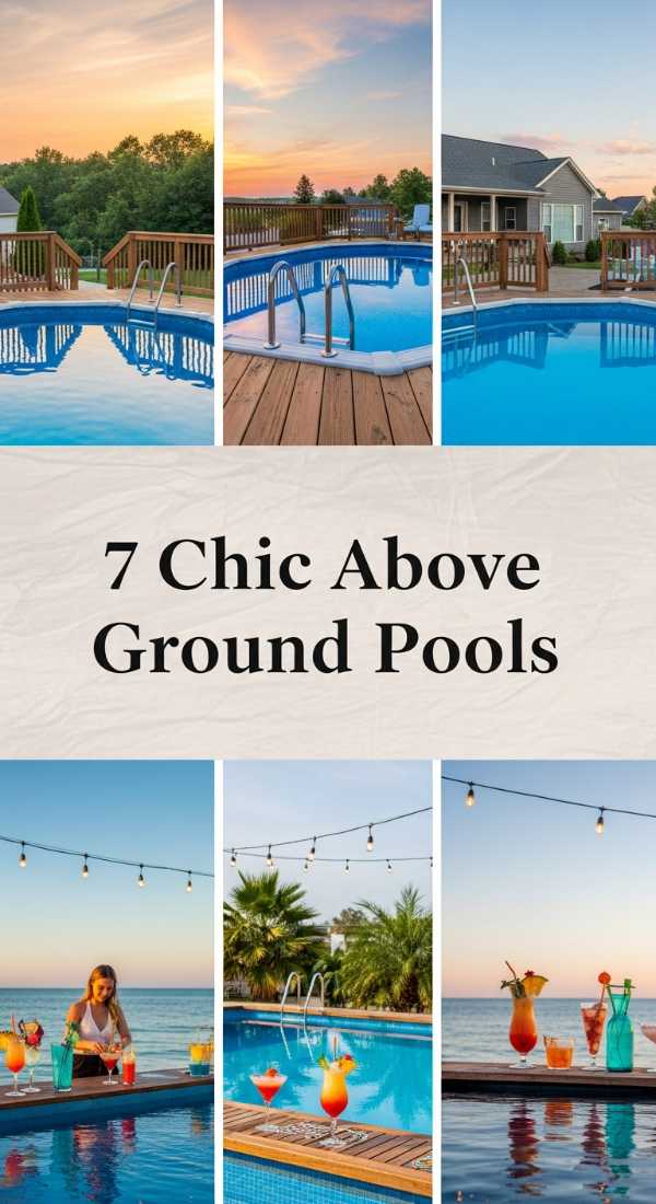 From Mundane to Magical: Whimsical Garden Ideas You’ll Love 7 Chic Above Ground Pools 6a04ca995a5ad