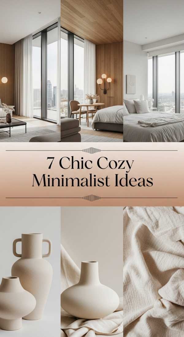 7 Chic Cozy Minimalist Ideas 6a1b23adb91c4