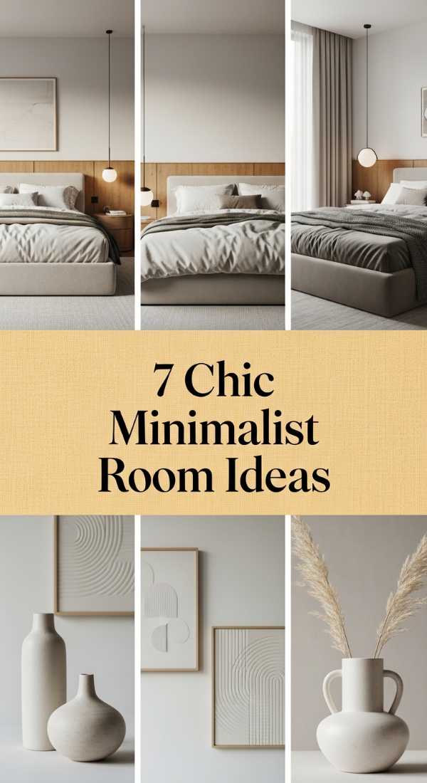 The Art of Cozy Minimalism: How to Create Your Dream Sanctuary 7 Chic Minimalist Room Ideas 6a1b2274c9ade
