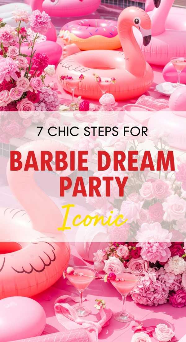 Pool Party 101: Everything You Need for the Best Bash Ever 7 Chic Steps For A Barbie Dream Party 6a0dbf997d82e
