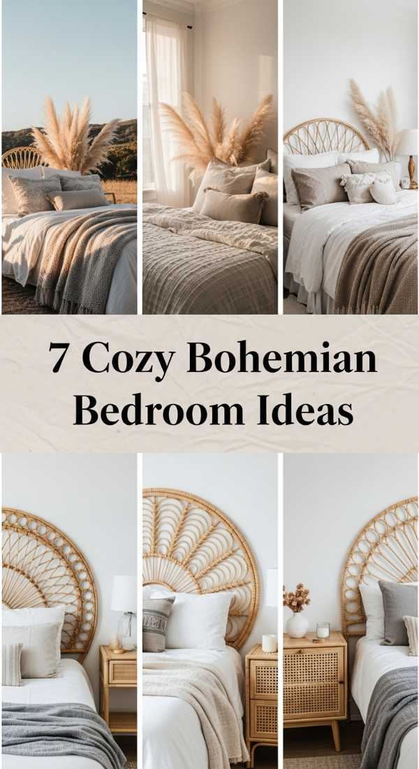 7 Cozy Bohemian Bedroom Ideas 6a0ea32b0841f