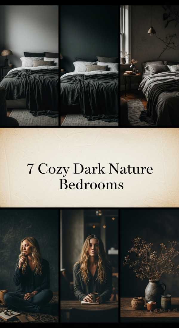 7 Cozy Dark Nature Bedrooms 6a04b3a47355a