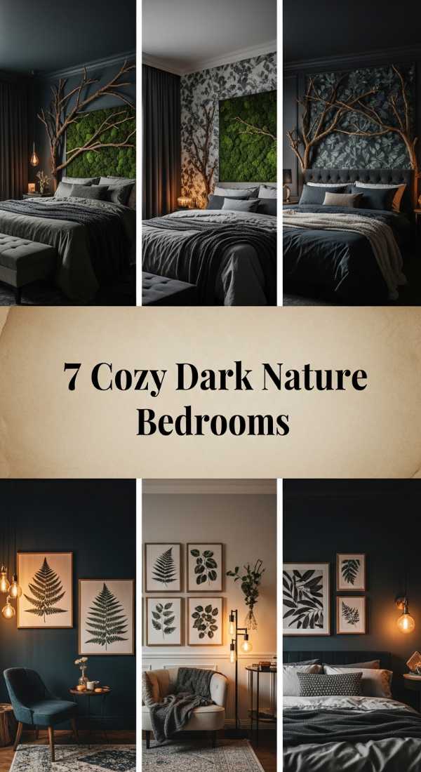 7 Cozy Dark Nature Bedrooms 6a04b7724e5c8