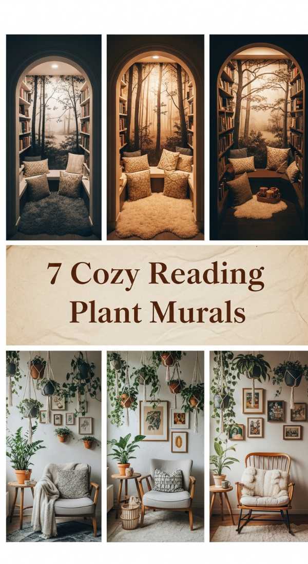 7 Cozy Reading Plant Murals 69f48f3048dd7