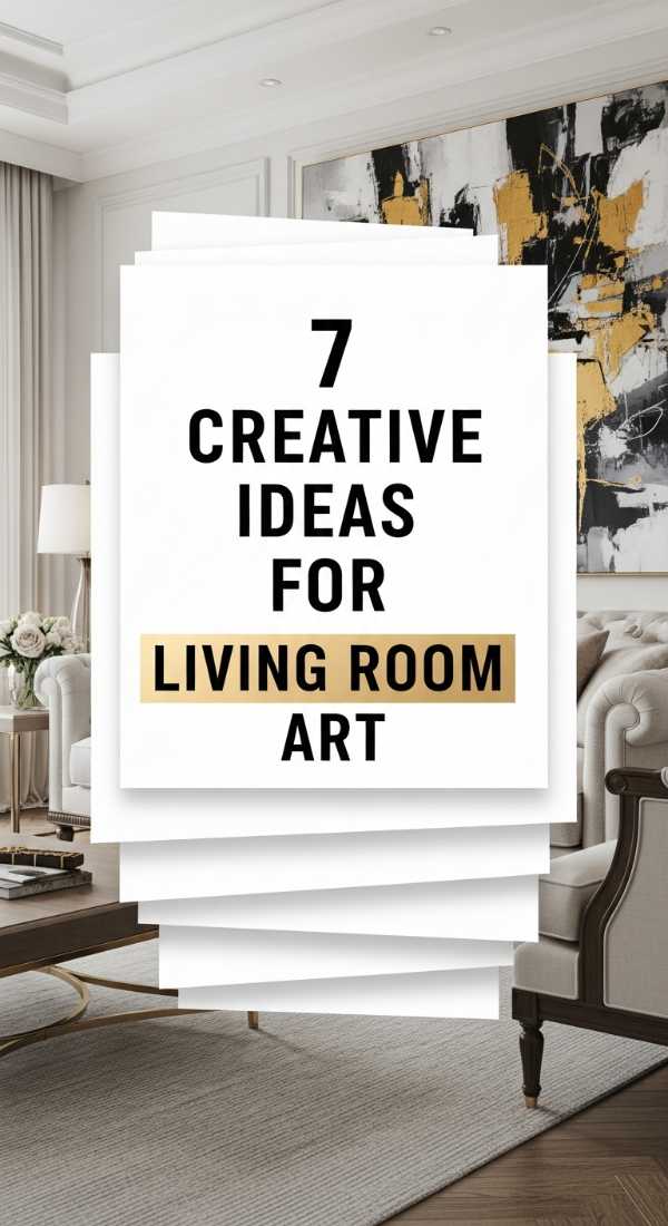 7 Creative Ideas For Living Room Art 69fb2233dc922
