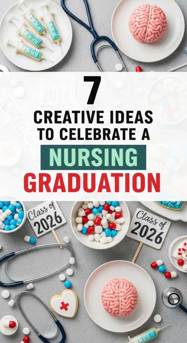 7 Creative Ideas To Celebrate A Nursing Graduation 69fb141459f55