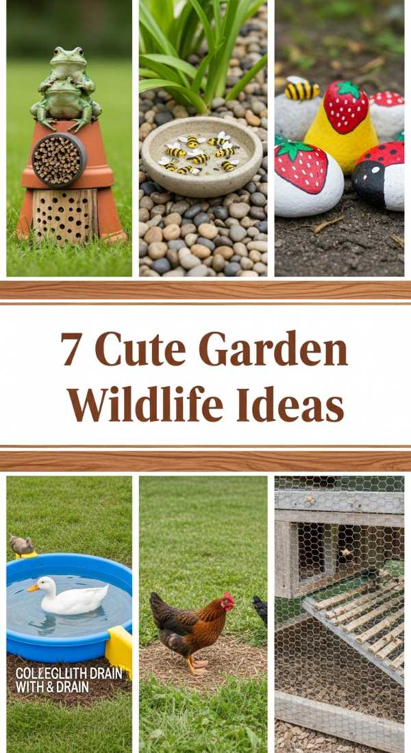 From Mundane to Magical: Whimsical Garden Ideas You’ll Love 7 Cute Garden Wildlife Ideas 6a04ca9b96b5b