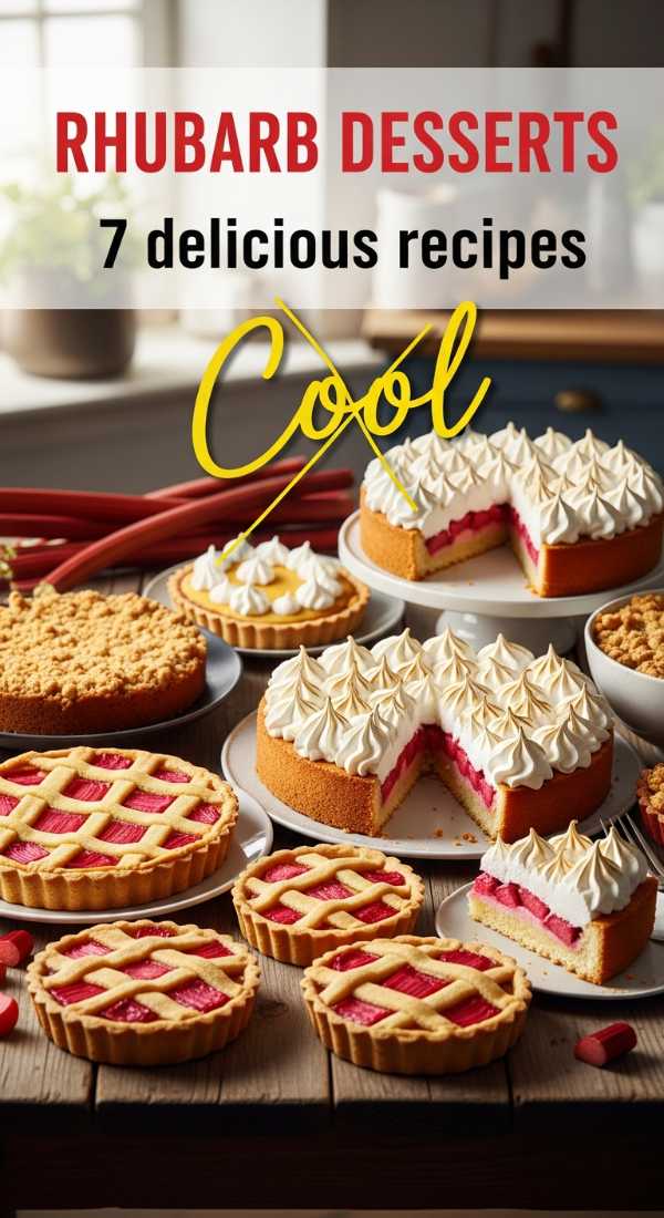 Beyond the Pie: The Ultimate Guide to Summer Rhubarb 7 Delicious Rhubarb Desserts Recipes To Try 6a00269aab1f0