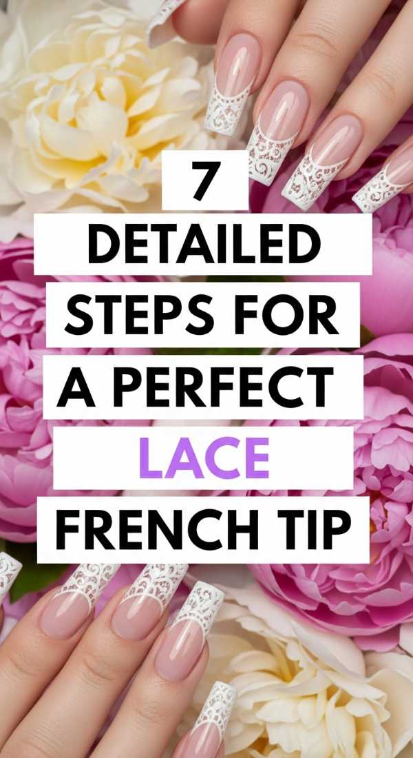 7 Detailed Steps For A Perfect Lace French Tip 6a1a997d19b74