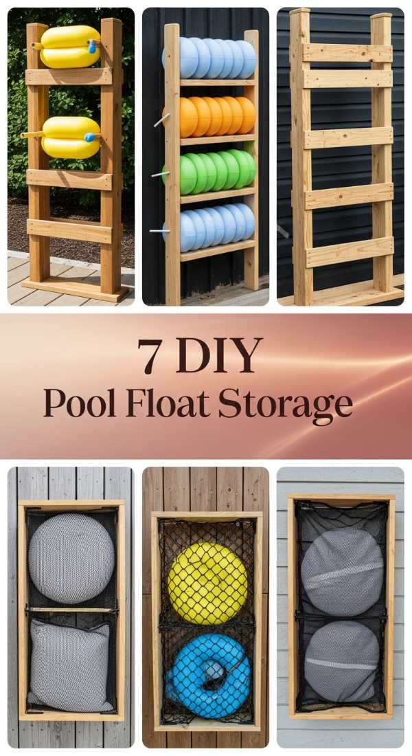 7 Diy Pool Float Storage 69f48f34bca65