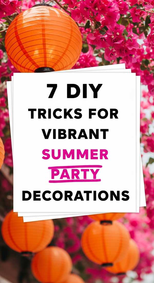 7 Diy Tricks For Vibrant Summer Party Decorations 6a031c204cf68