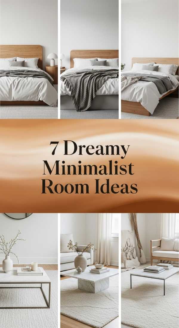 7 Dreamy Minimalist Room Ideas 6a1b228de613b