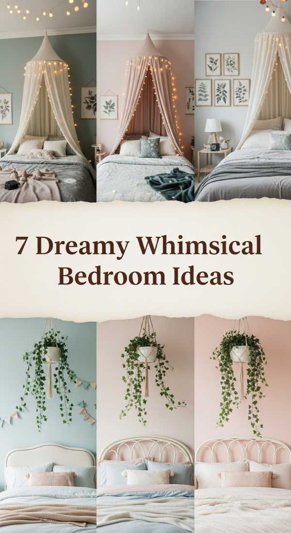 7 Dreamy Whimsical Bedroom Ideas 6a00662abea47