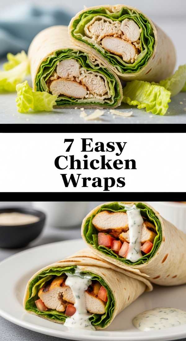 7 Easy Chicken Caesar Wraps Recipes For Lunch 6a0311b3c10be