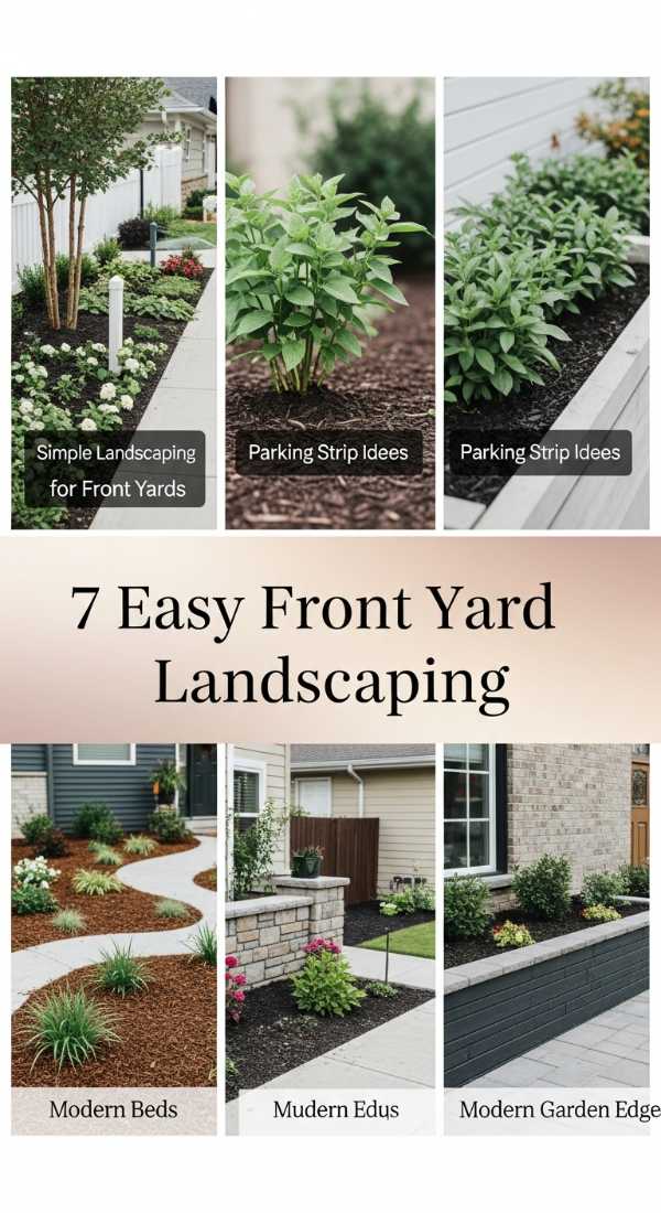 7 Easy Front Yard Landscaping 6a04caa2797fd