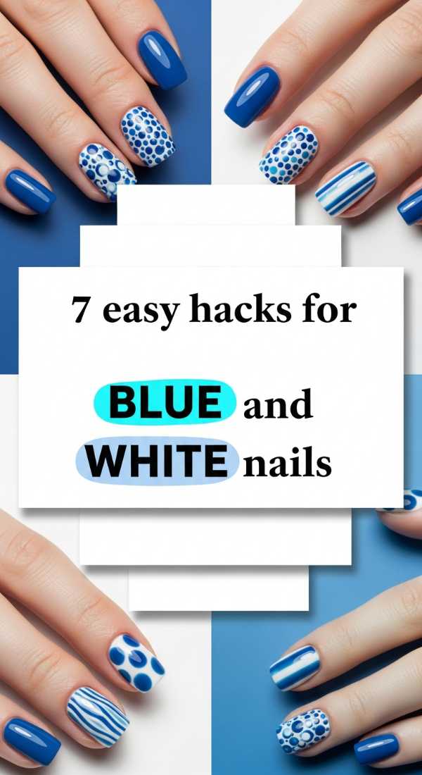 7 Easy Hacks For Blue And White Nails 69f4c31c4ced1