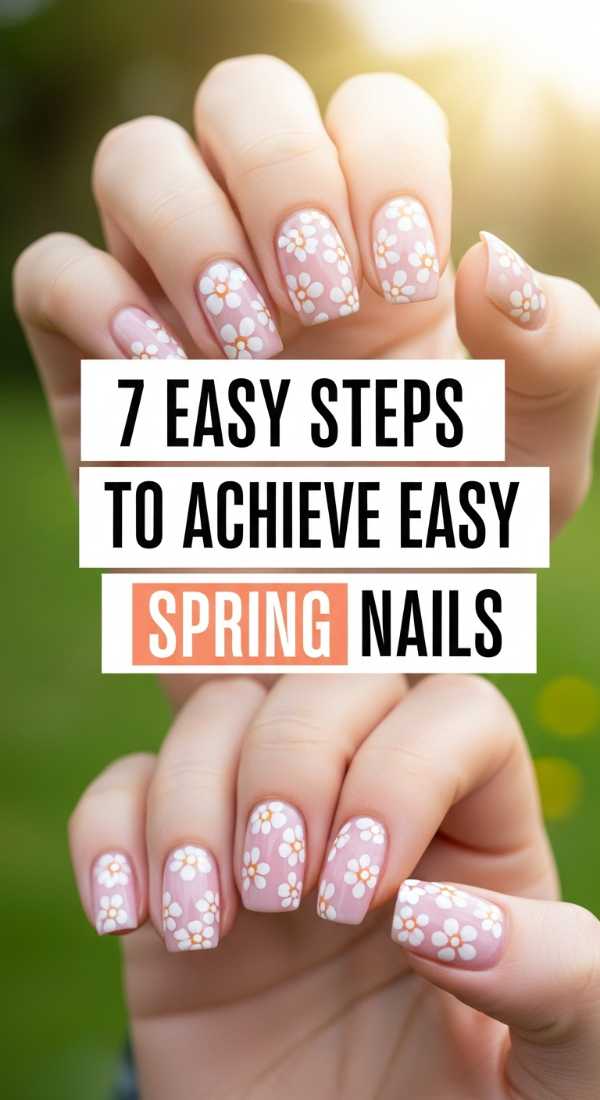 7 Easy Steps To Achieve Easy Spring Nails 69fb9875ac9b2