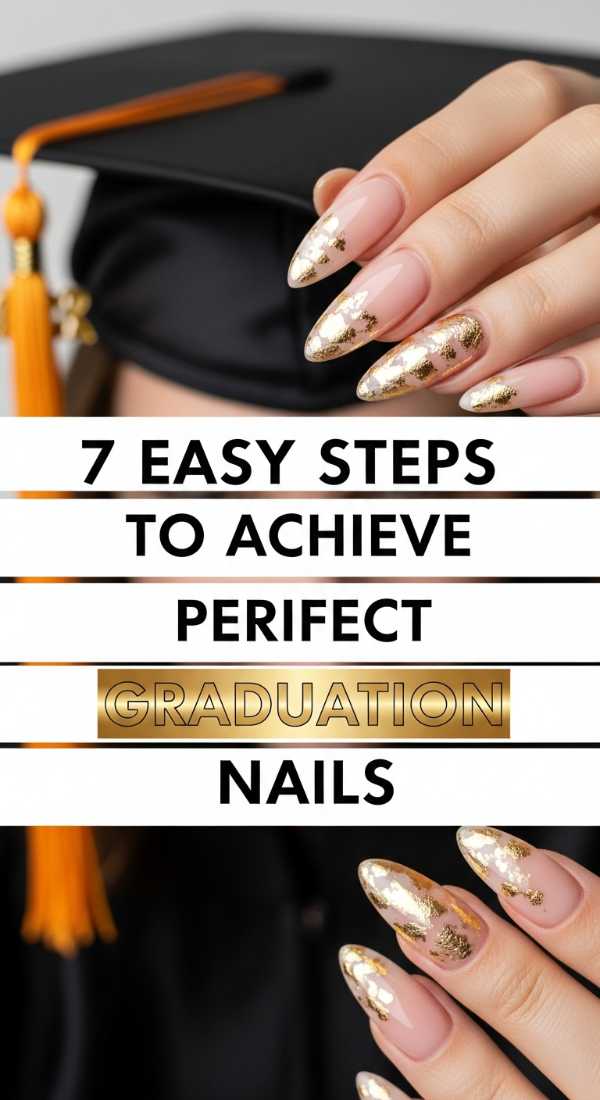 7 Easy Steps To Achieve Perfect Graduation Nails 6a0595b08c5ea