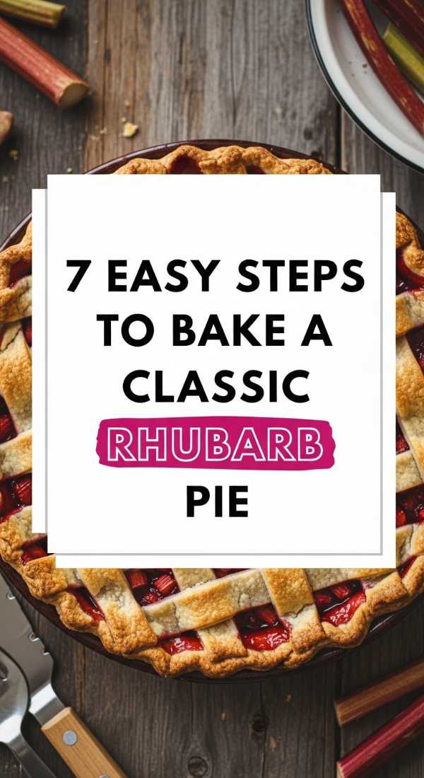 7 Easy Steps To Bake A Classic Rhubarb Pie 6a06c21733131