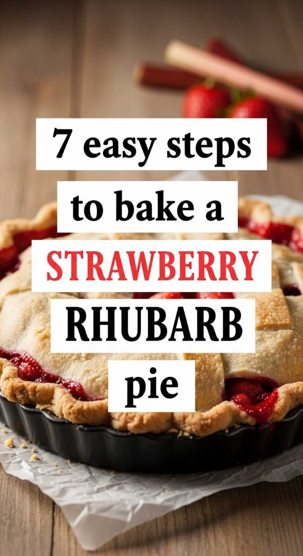 7 Easy Steps To Bake A Strawberry Rhubarb Pie 69fd8a8ed2732