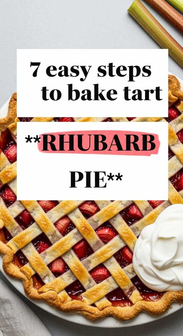 7 Easy Steps To Bake A Tart Rhubarb Pie 6a06c3852bd87