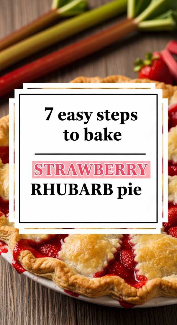 7 Easy Steps To Bake Strawberry Rhubarb Pie 69fd8aa9548c5