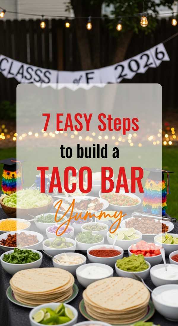 7 Easy Steps To Build A Graduation Taco Bar 69f7254219e04