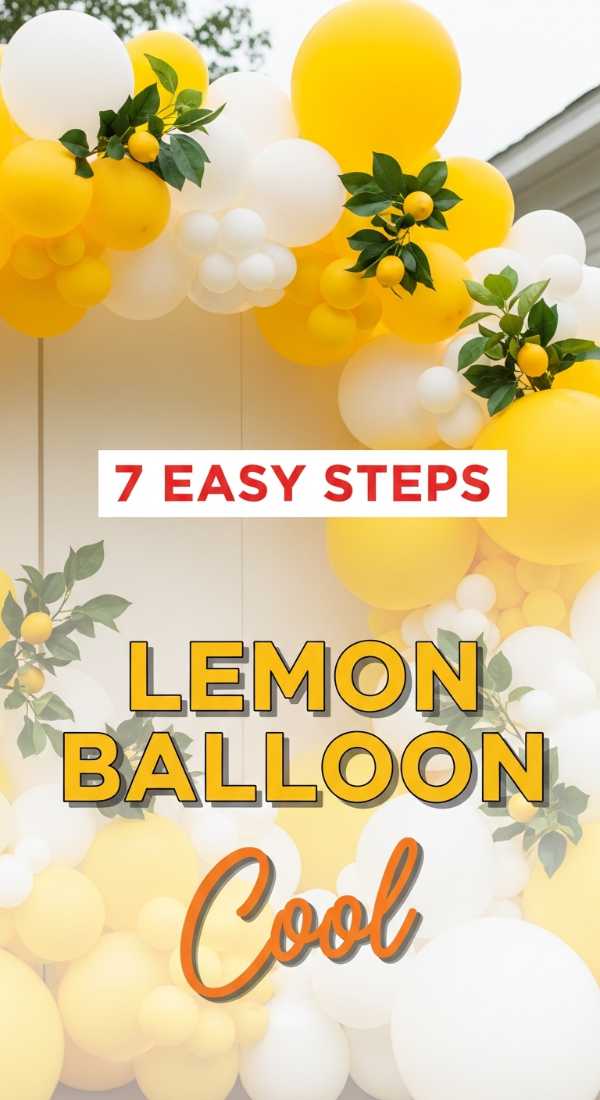7 Easy Steps To Build A Lemon Balloon Arch 6a0213b94facf