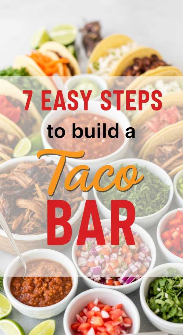 7 Easy Steps To Build A Taco Bar 69f86c5ae7cb2