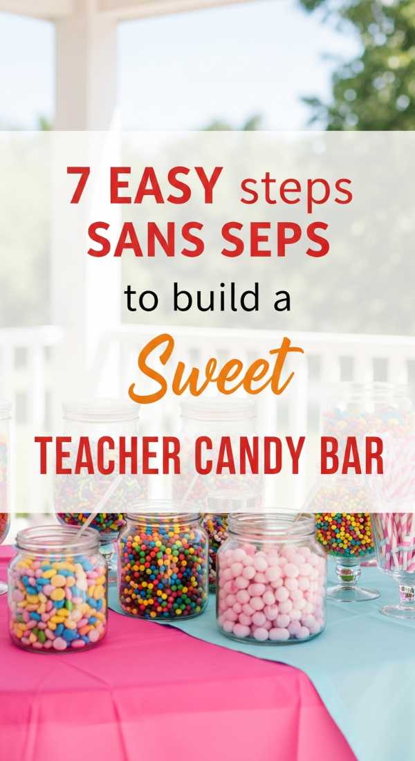 7 Easy Steps To Build A Teacher Candy Bar 6a0dbfc748c60