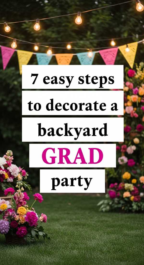 7 Easy Steps To Decorate A Backyard Grad Party 69f8715f5781c