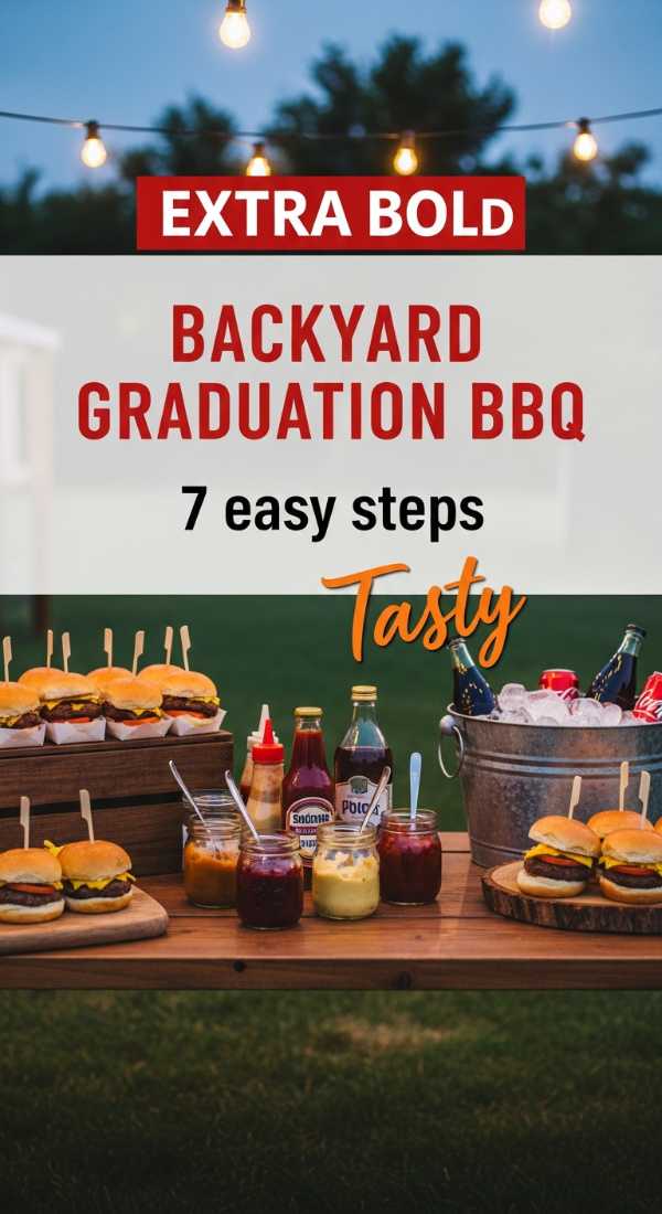 7 Easy Steps To Host A Backyard Graduation Bbq 6a0d9ee34d7cf