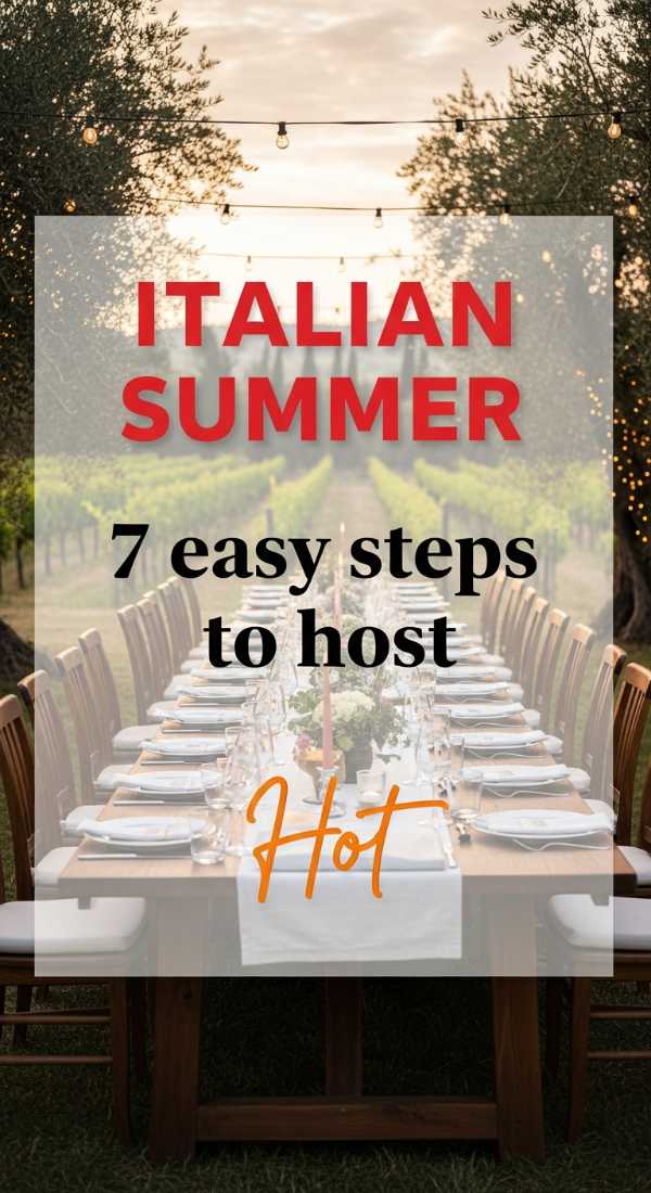 7 Easy Steps To Host An Italian Summer Party 6a0d98d01657c